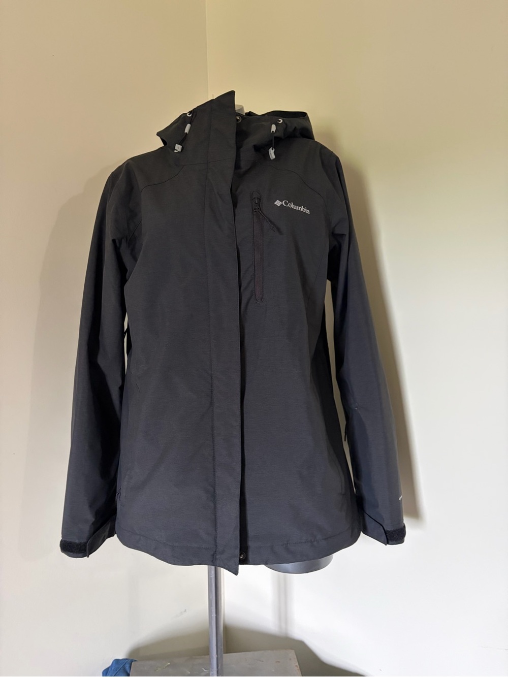 Columbia Interchangeable Women’s Large Jacket Black Outer Shell Only [READ!!]